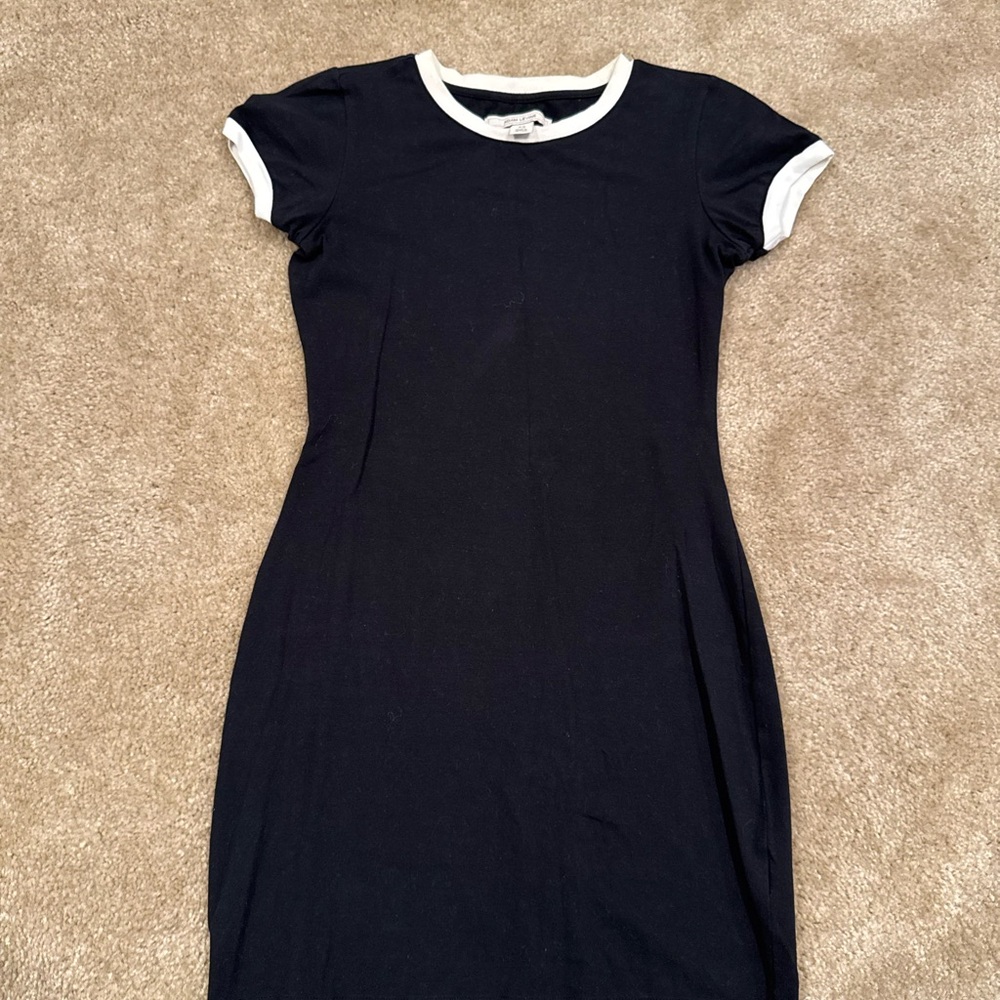 Adam Levine Collection Black and White Mini Dress